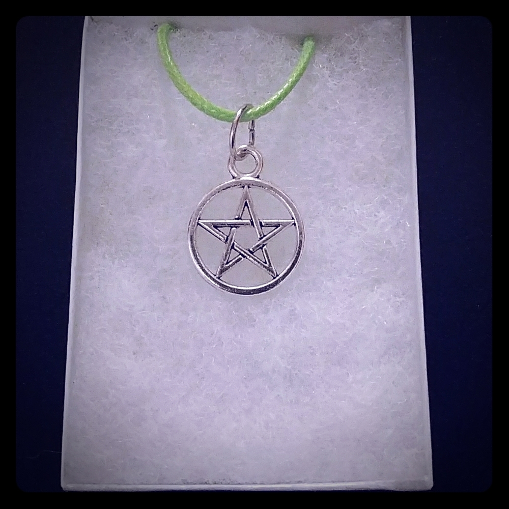 Silver Pentagram Necklace